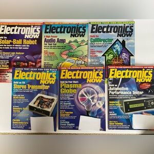 Electronics Now Magazines vintage 1990s 1997 1998 lot of 6 issues